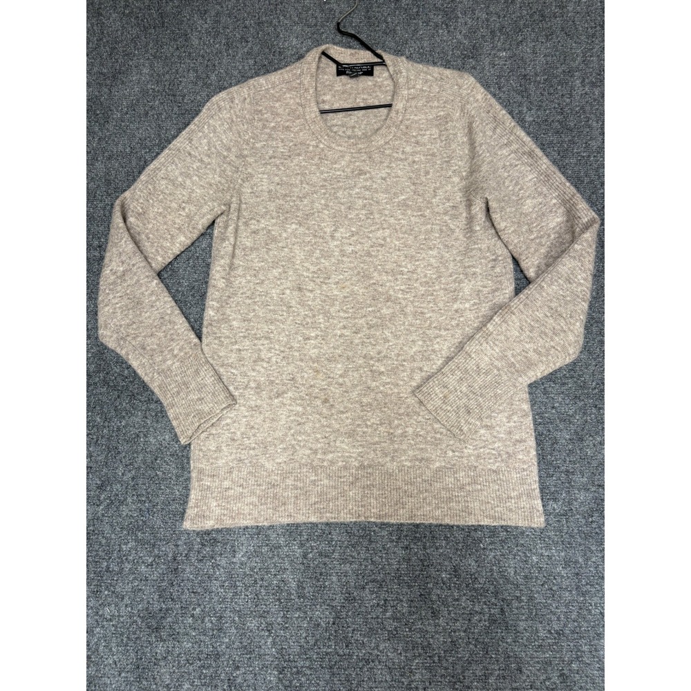 Banana Republic Sweater Womens S Beige Wool Alpaca Blend Filpucci Italian Yarn